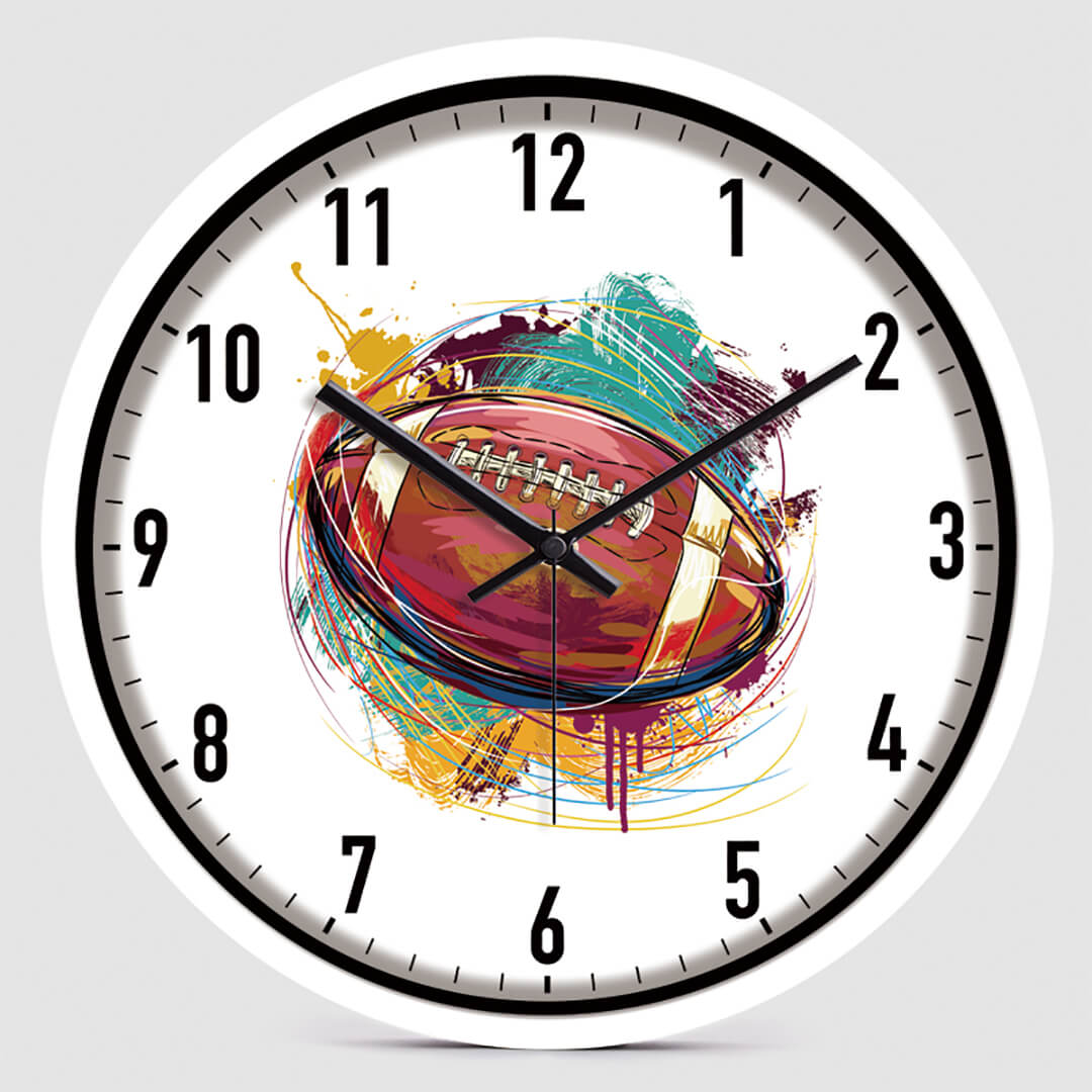 Reloj de pared serie deportiva