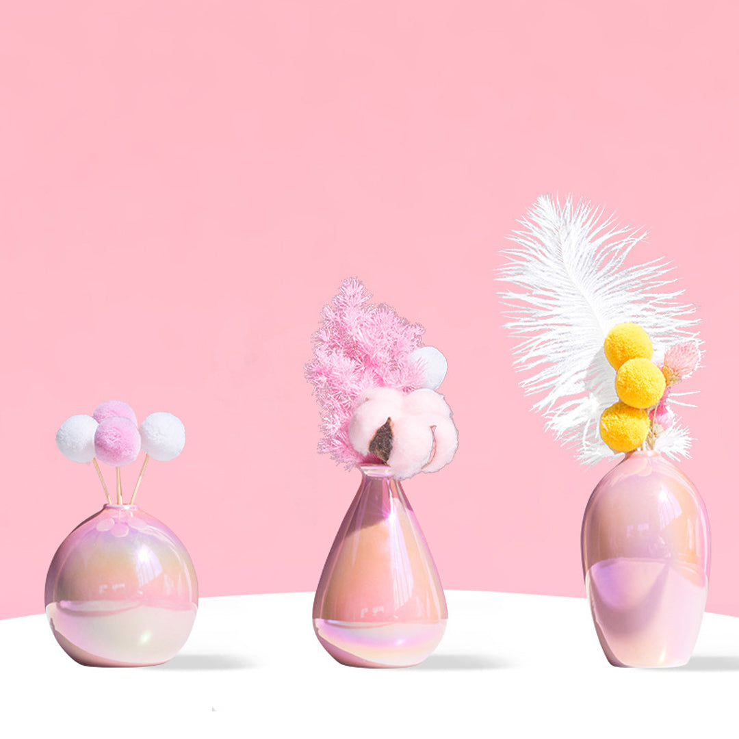 Kreative Regenbogen-Keramikvase