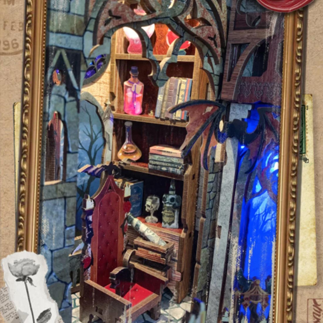 Twilight Castle DIY Book Nook