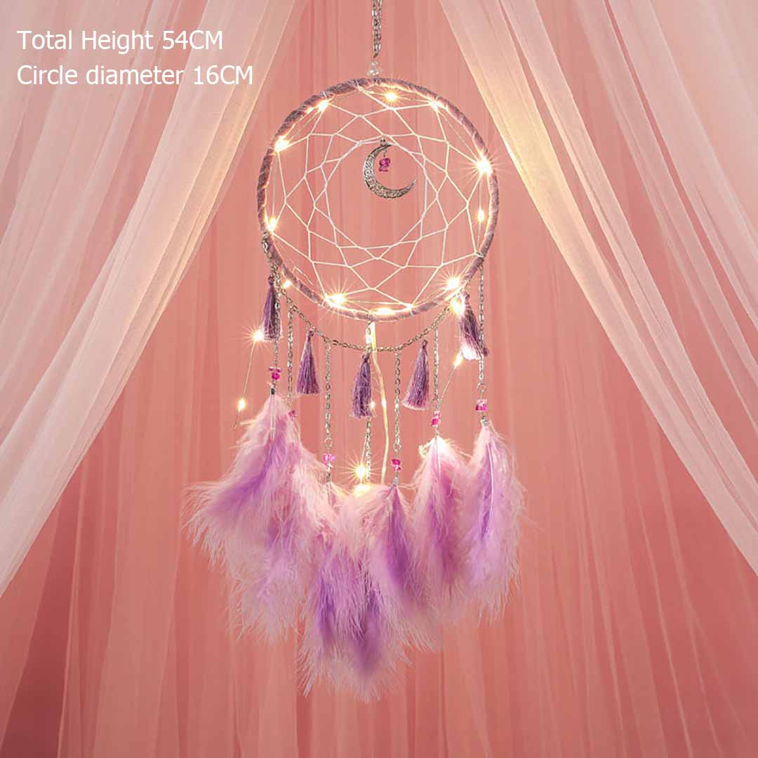 Dream Catcher With String Lights