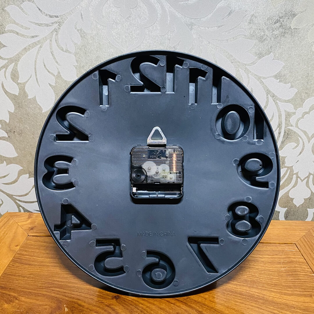 Reloj de pared silencioso digital estéreo 3D