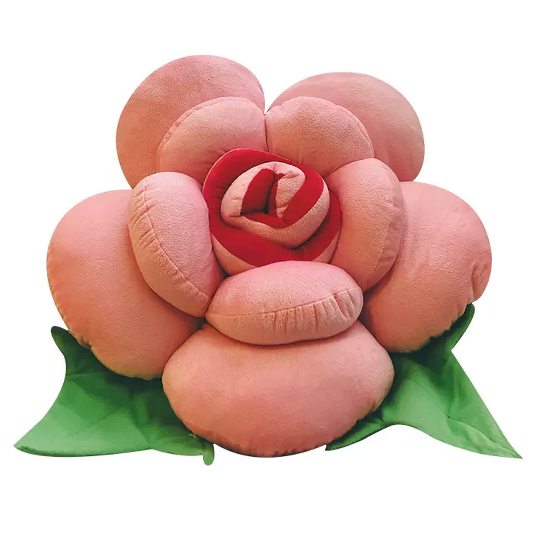 Cute Plush Rose Pillow