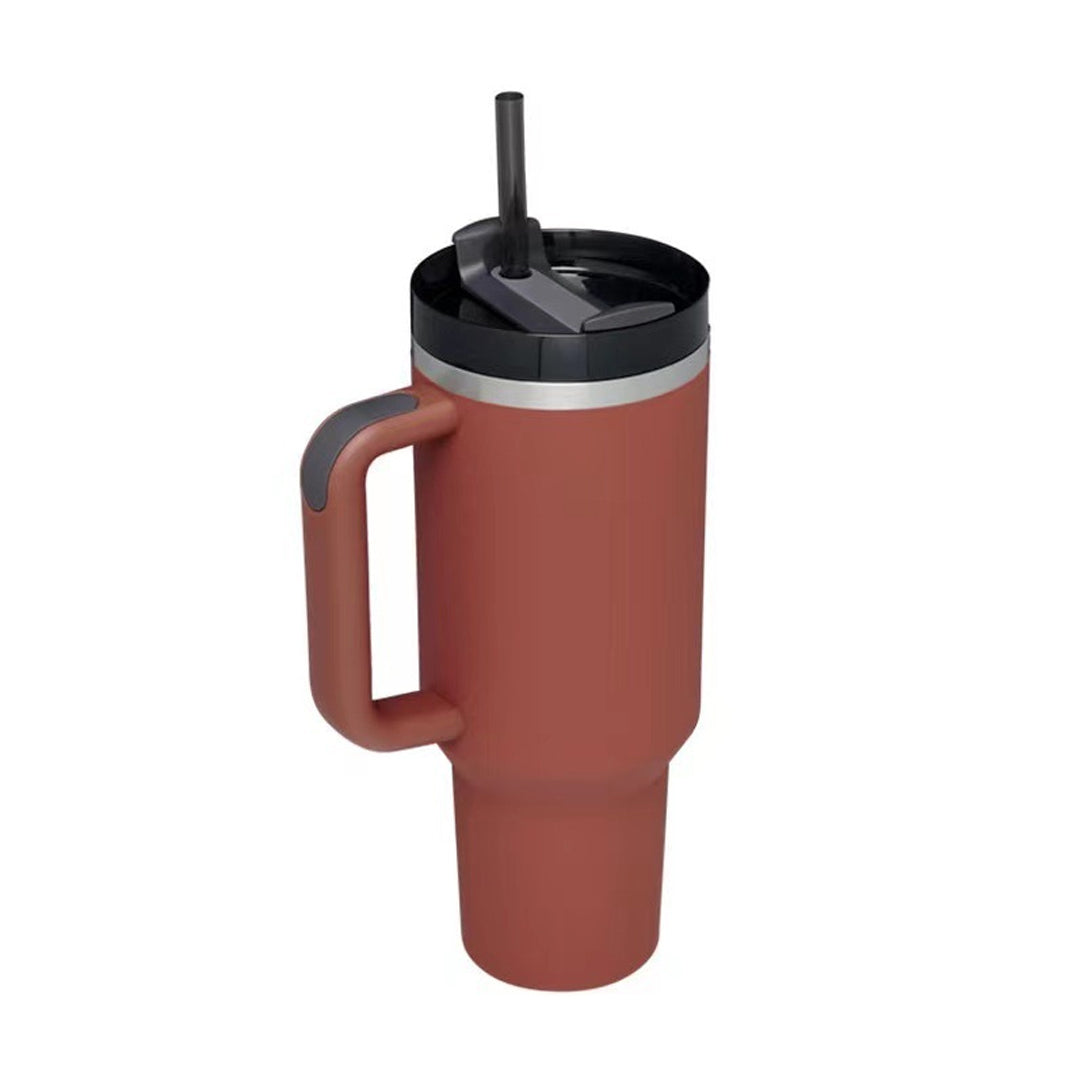 Stainless Steel Vacuum Insulated Tumbler with Lid and Straw