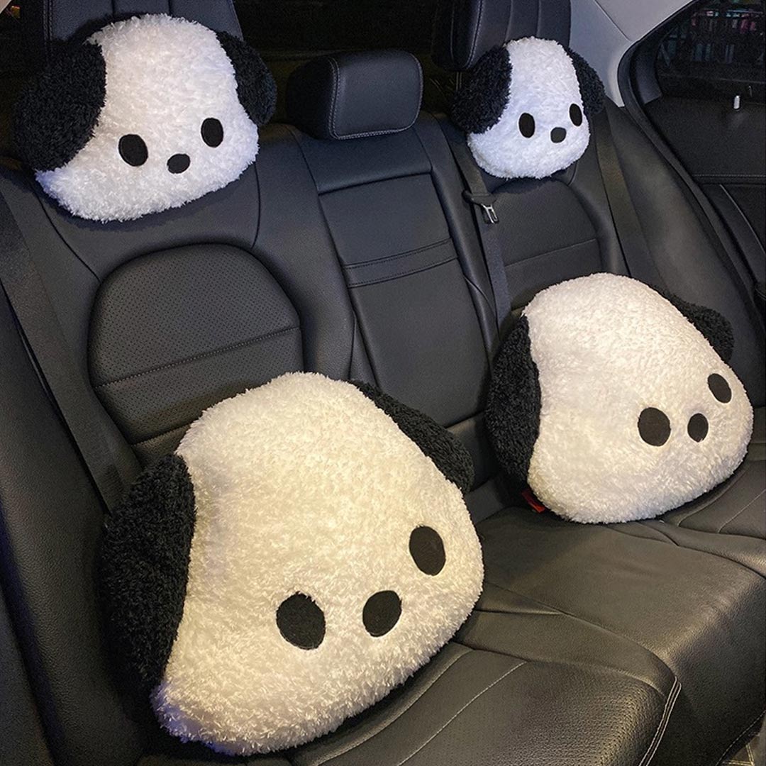 Cute Dog Plush Car Cushion