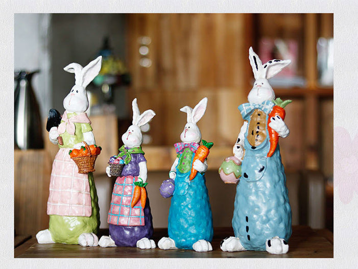 Ornamenti di coniglietti