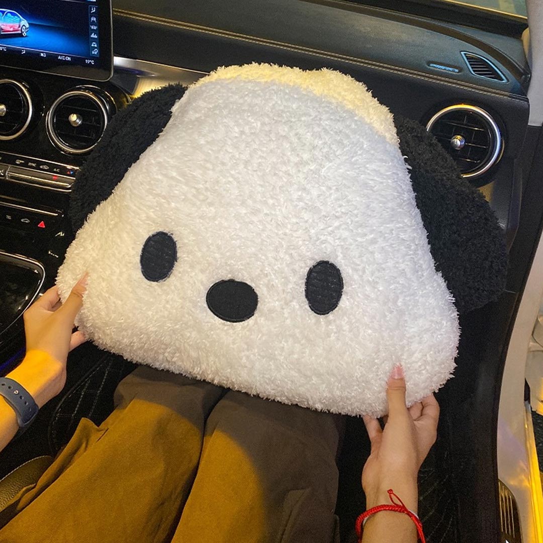 Cute Dog Plush Car Cushion