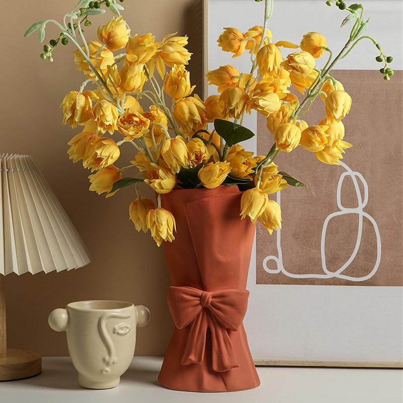 Luxury Bowknot Vase