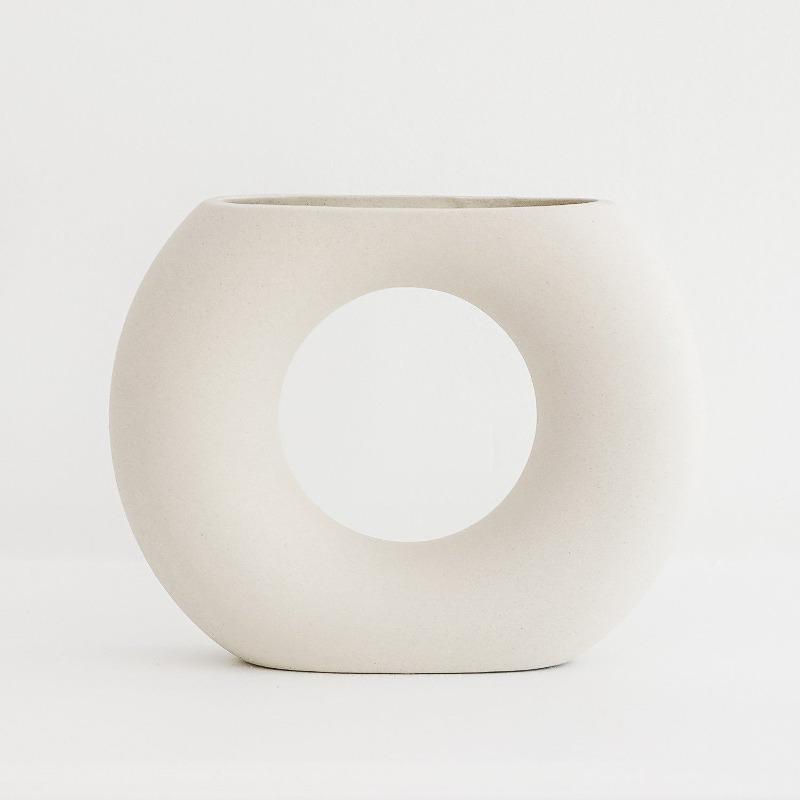 Vaso in ceramica minimalista