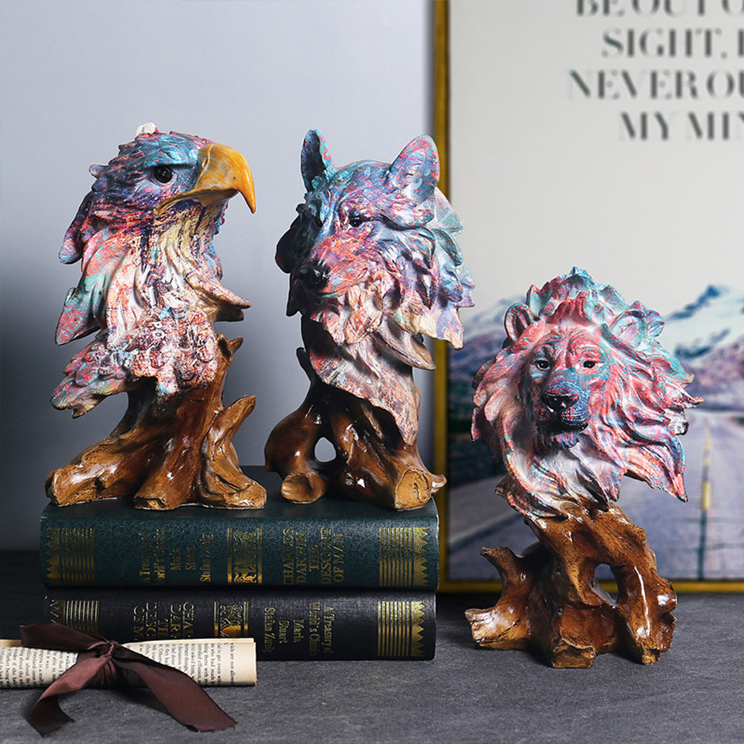 Oil Painting Animal Statue