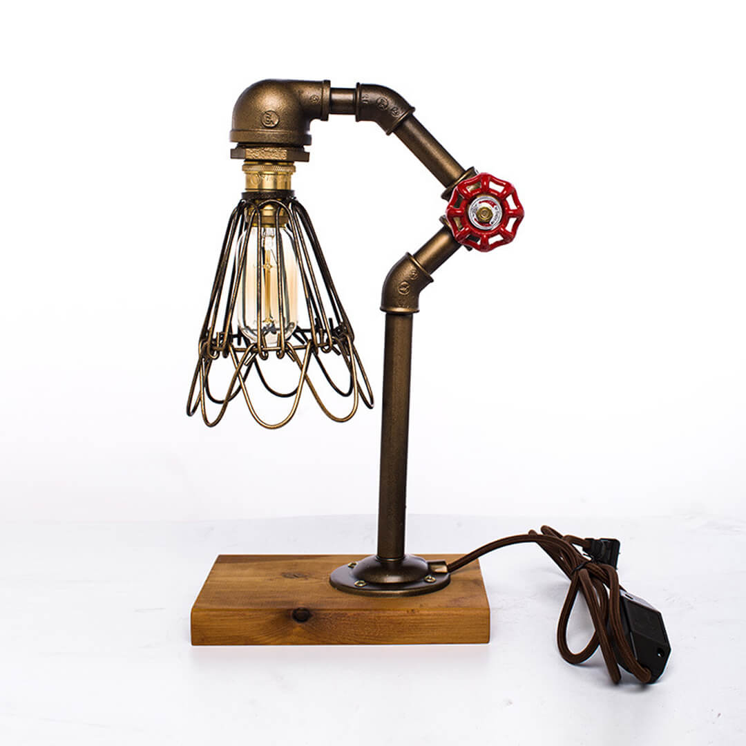 Industrial Tube Creative Table Lamp