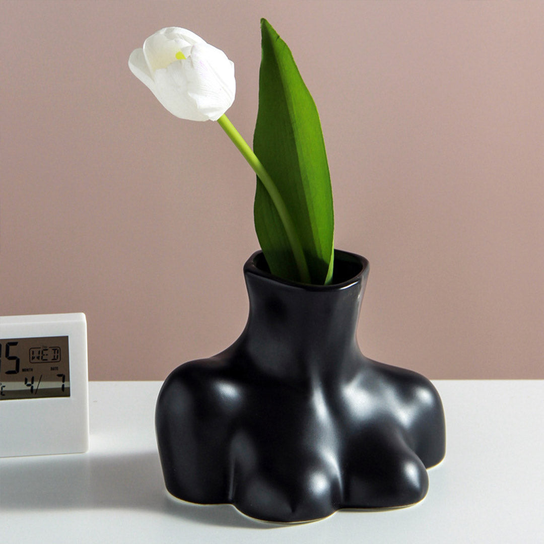 Vase de statue d'art corporel