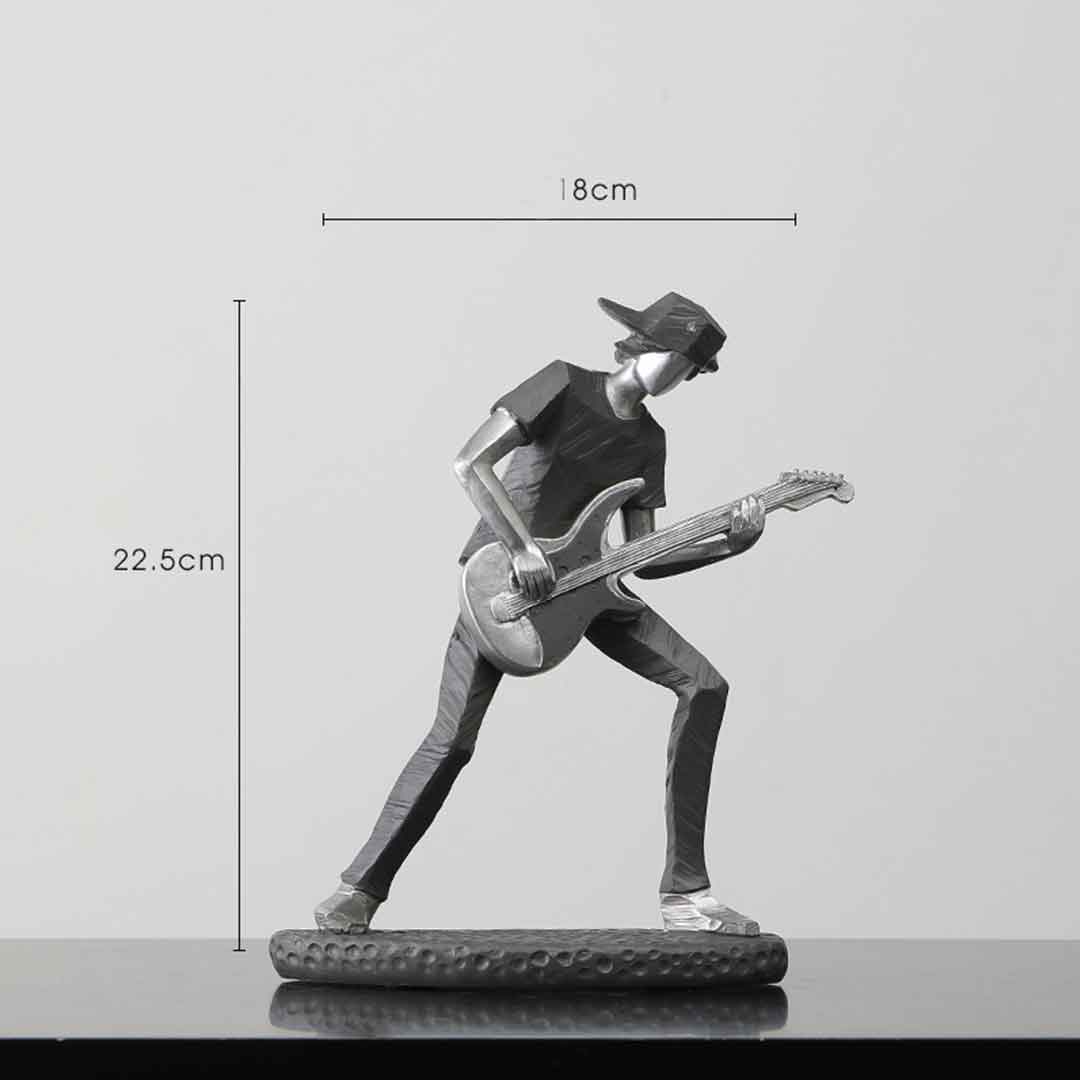 Figurine di gruppi rock