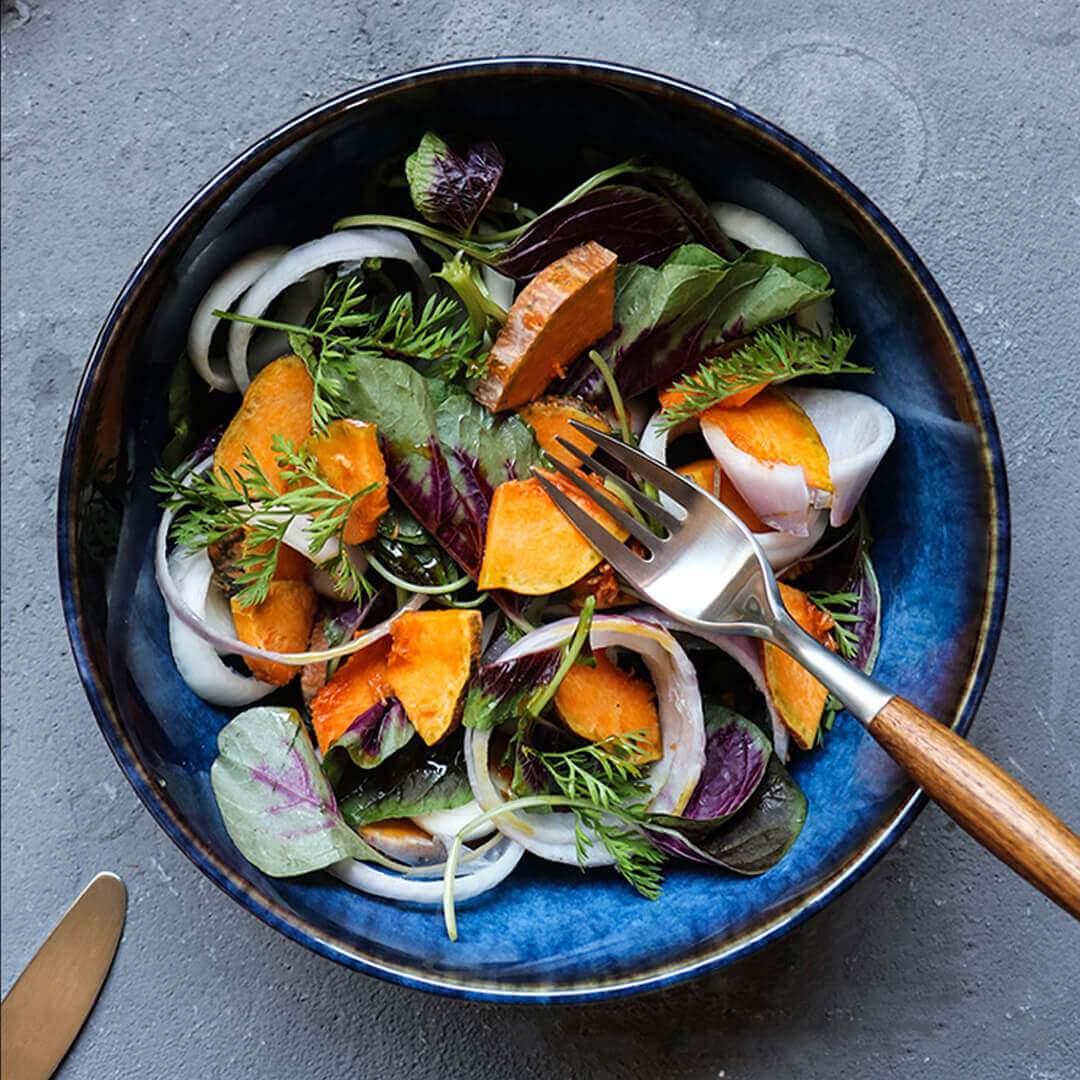 Ceramic Household Fruit Salad Bowl
