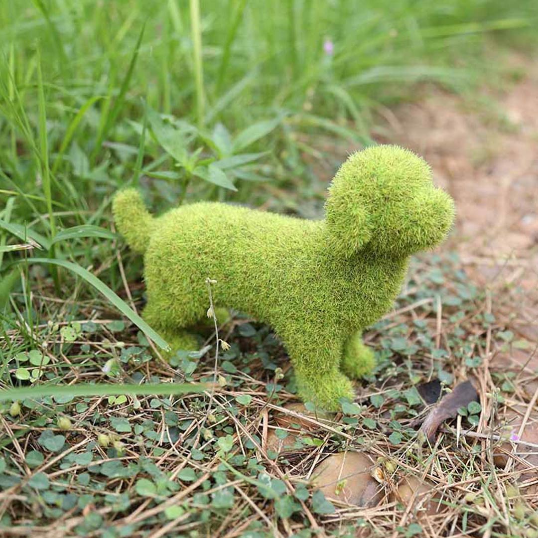 Garden Simulation Flocking Puppy Ornament