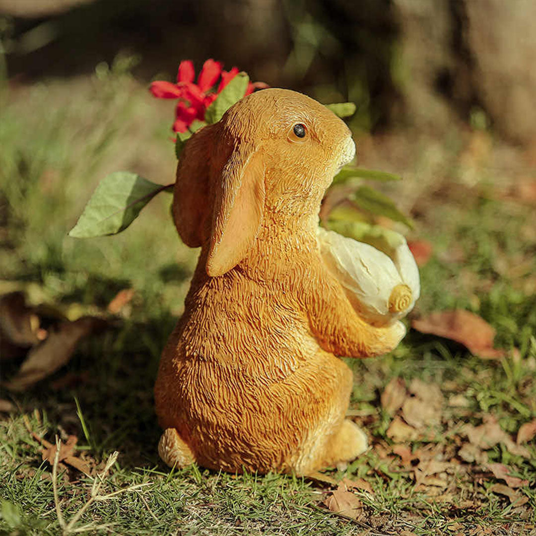 Schöne Kaninchen-Dekoration