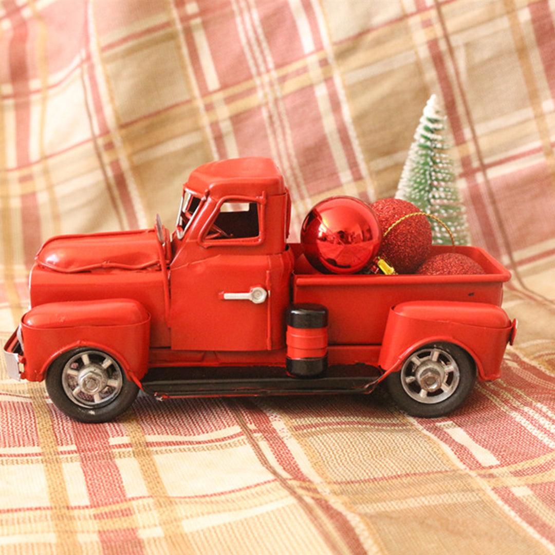 Modelo de utilería de camión rojo