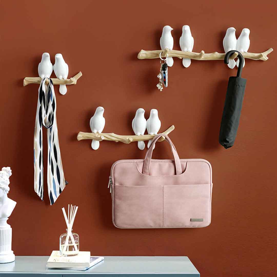 Bird Wall Hooks