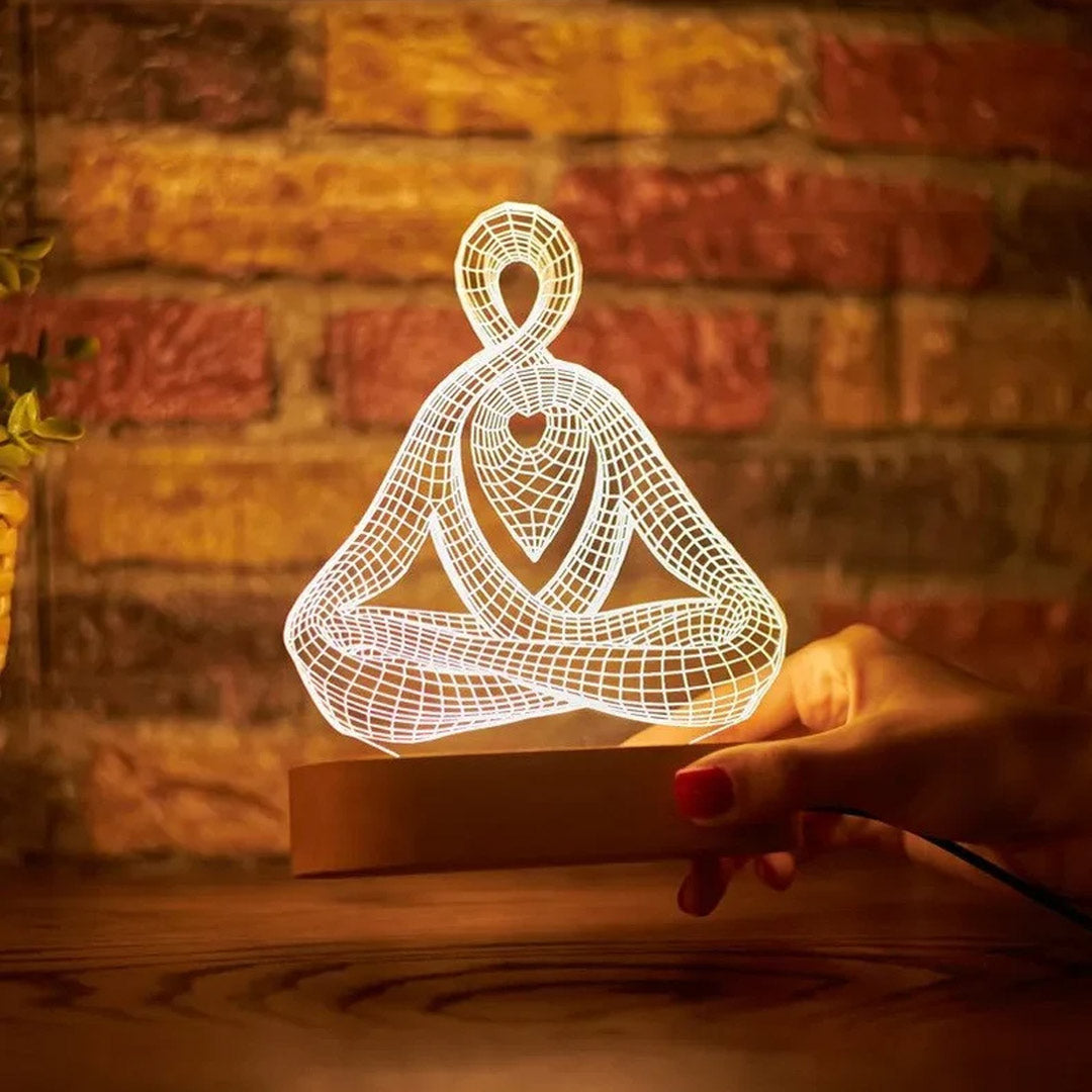 Yoga Night Light Led Lamp