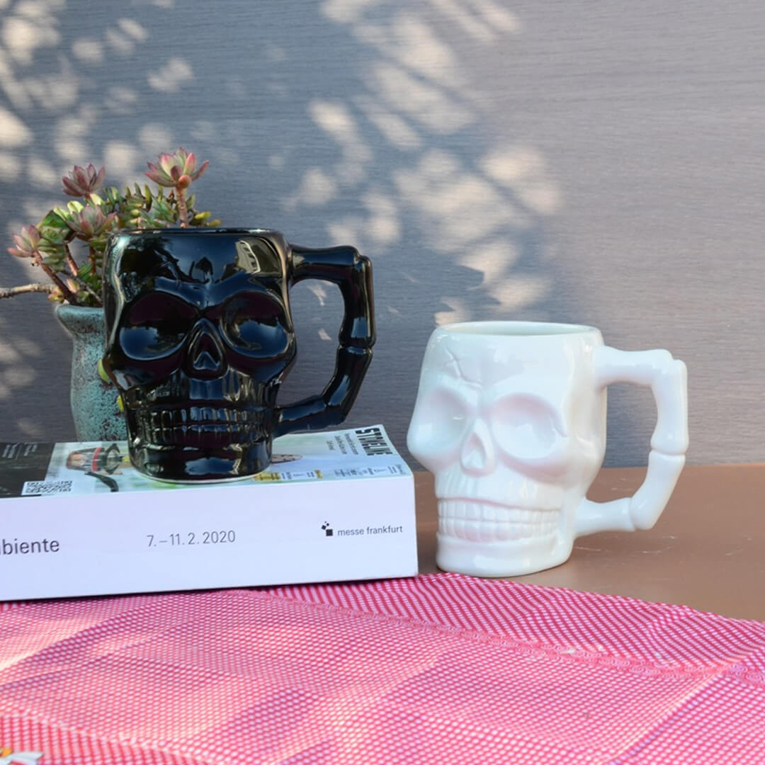 Creative Skull Ceramic Mug