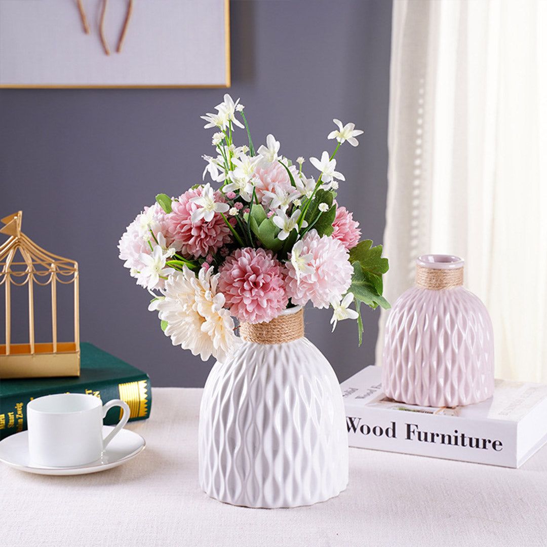 Vase en céramique de style méditerranéen