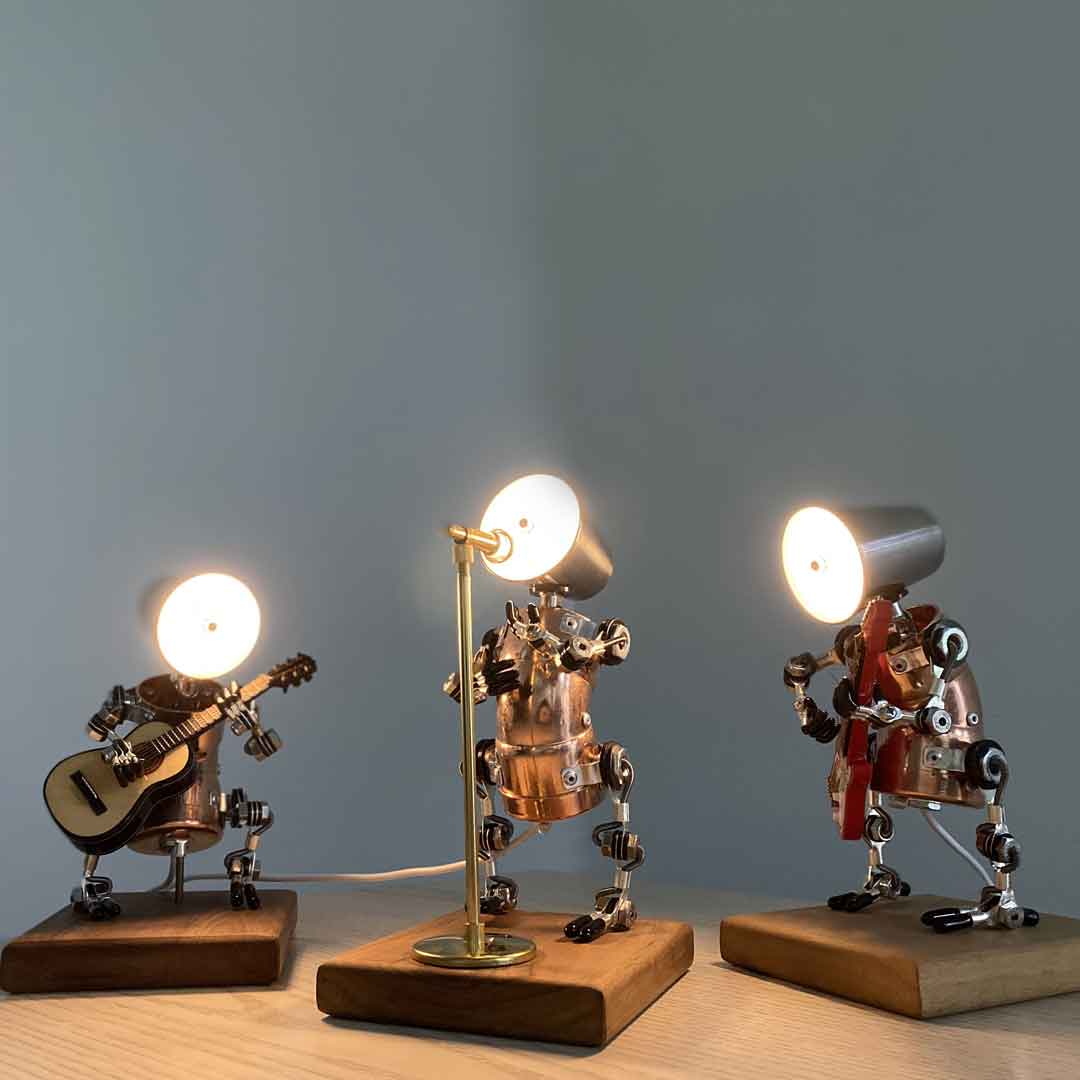 Lámpara de banda robótica