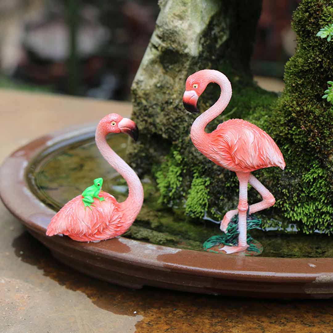 Figuras de flamencos
