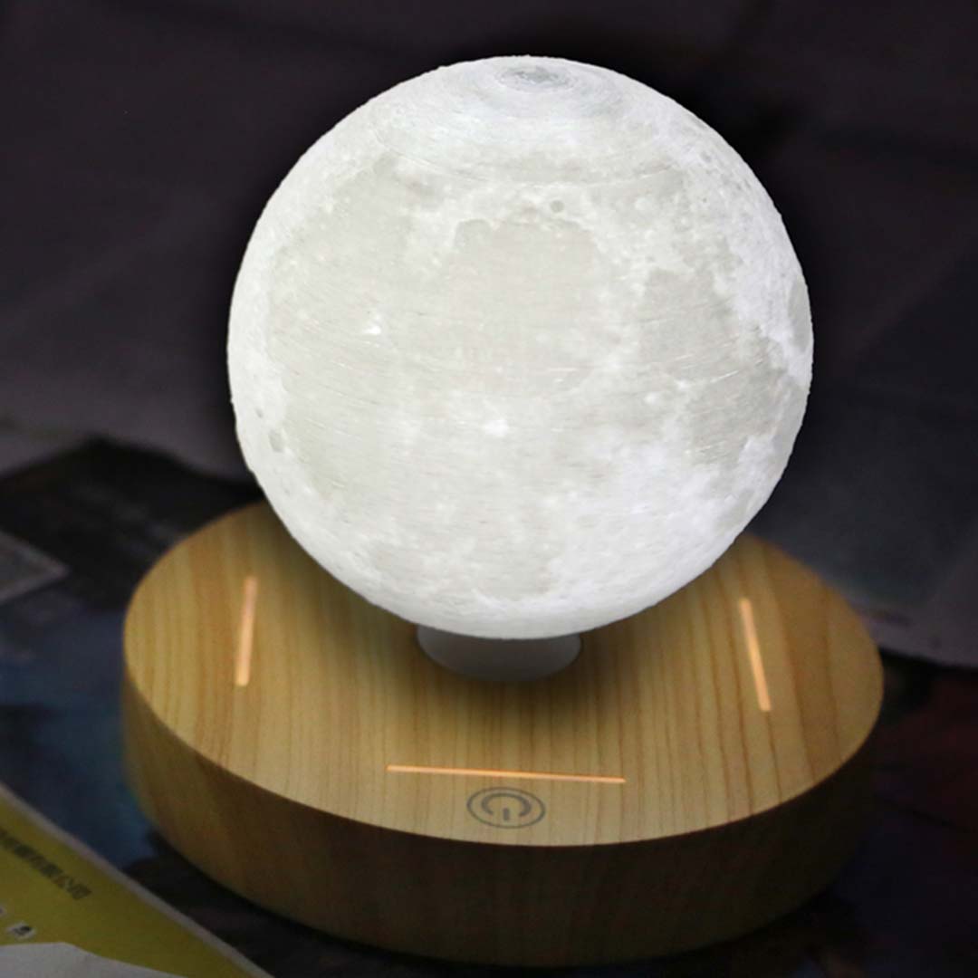 Lampada lunare levitante