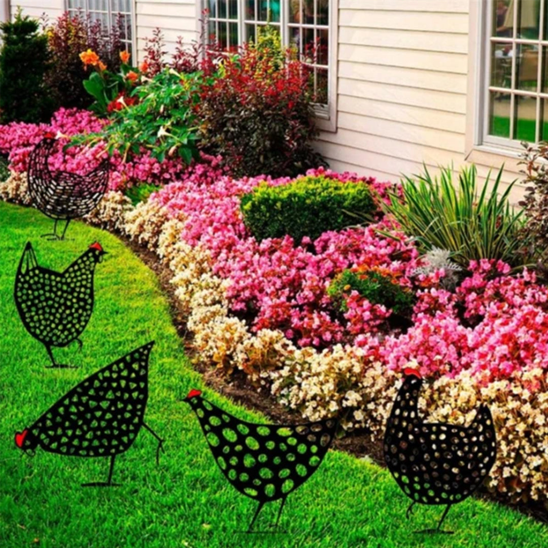 Garden Hens Decoration