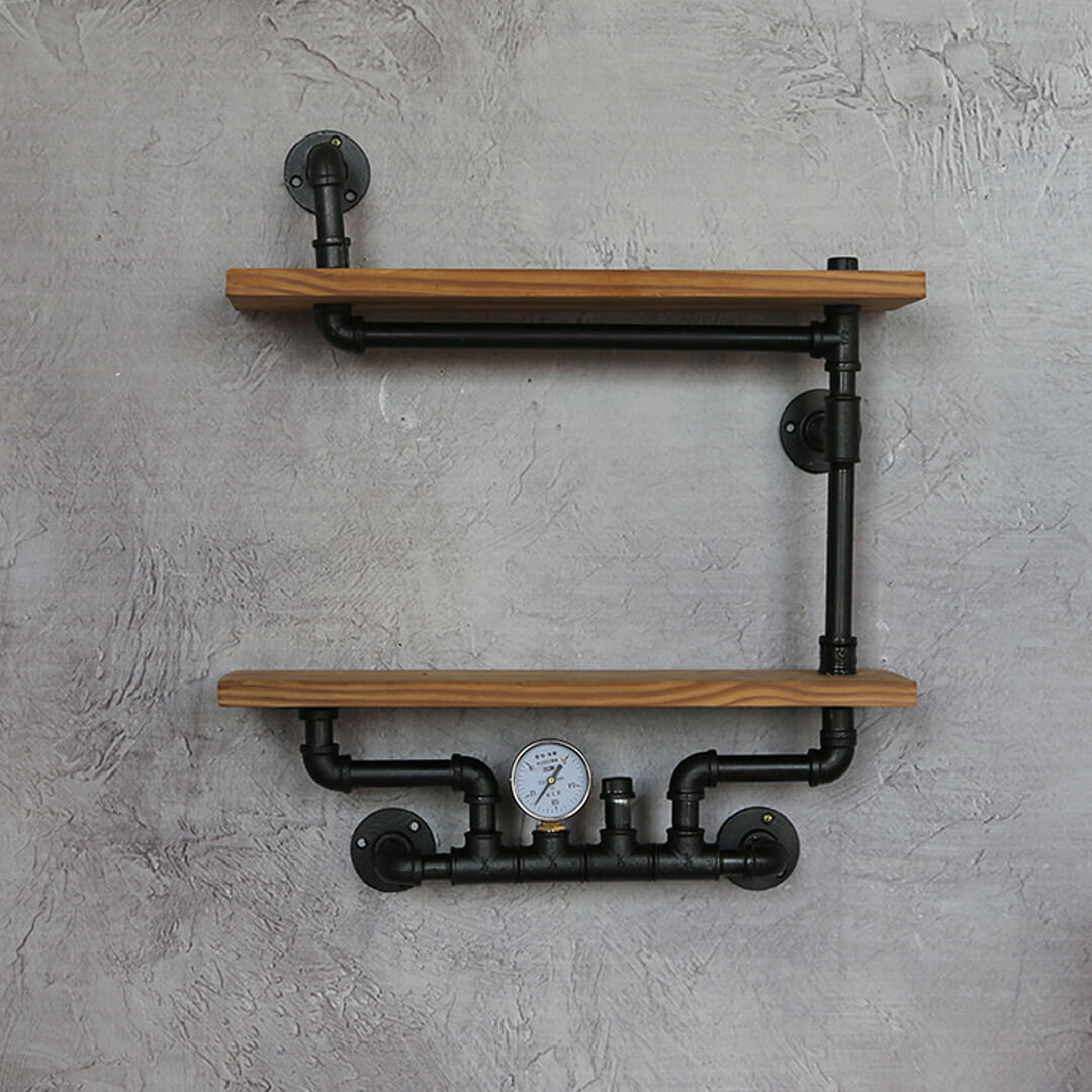 Industrial Style Bookshelf Iron Display Stand