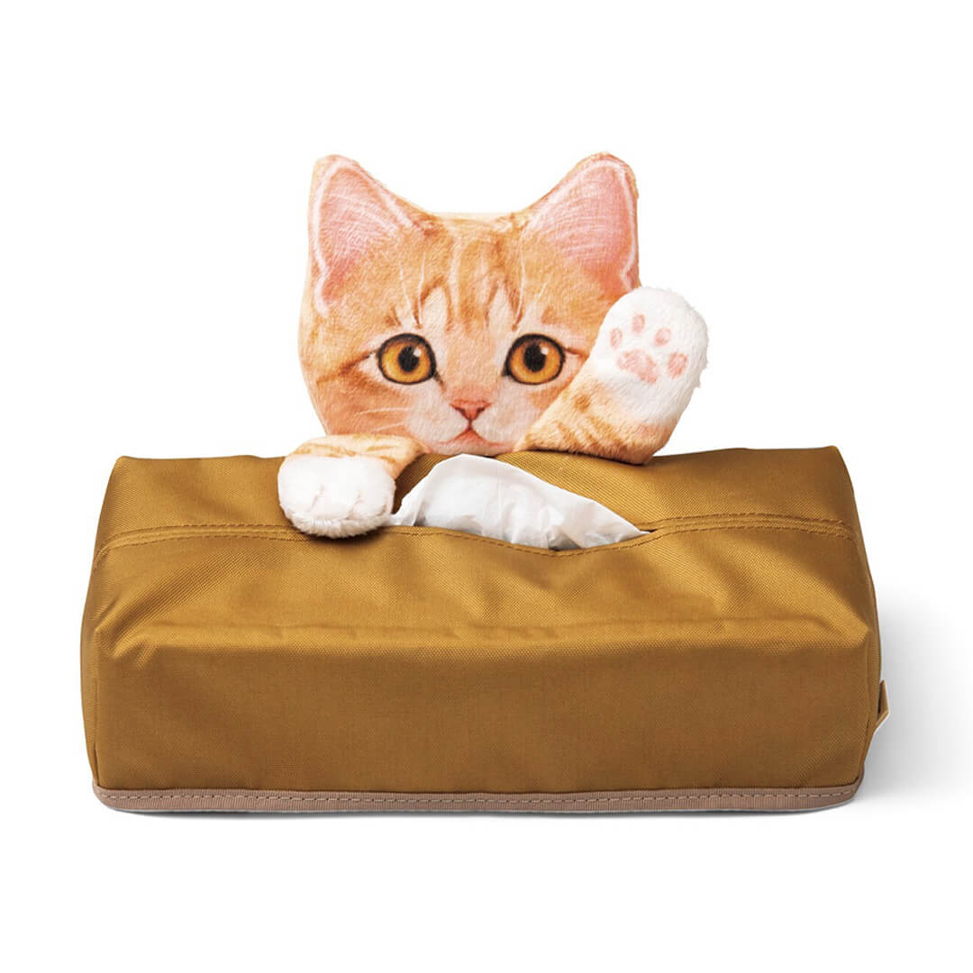 Boîte à mouchoirs chat mignon