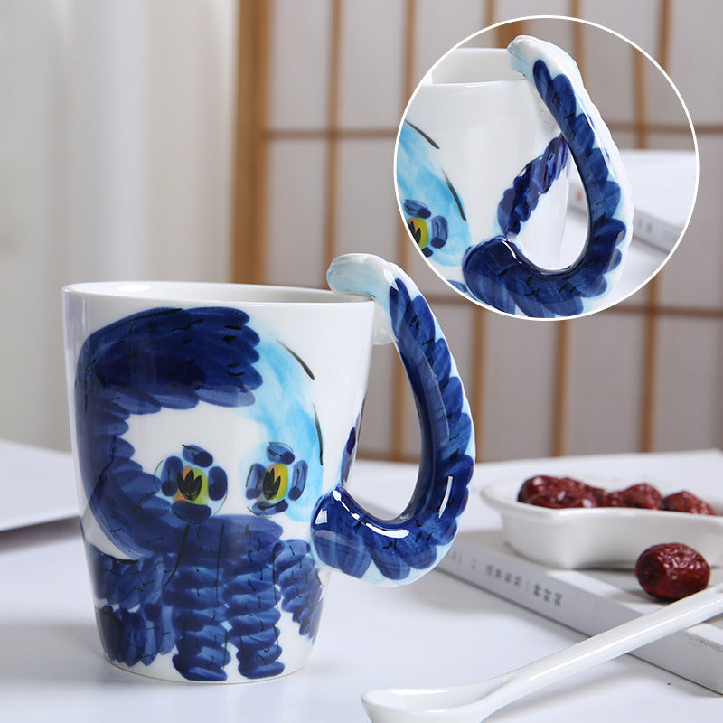 3D Dinosaur Ocean Creatures Coffee Mug