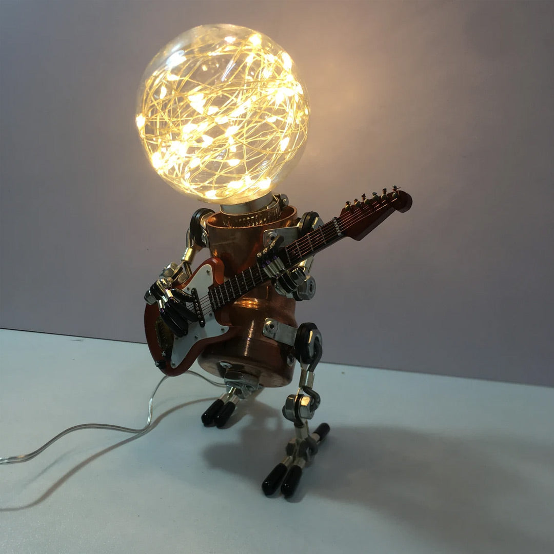 Lampe Starlight Robot Steampunk