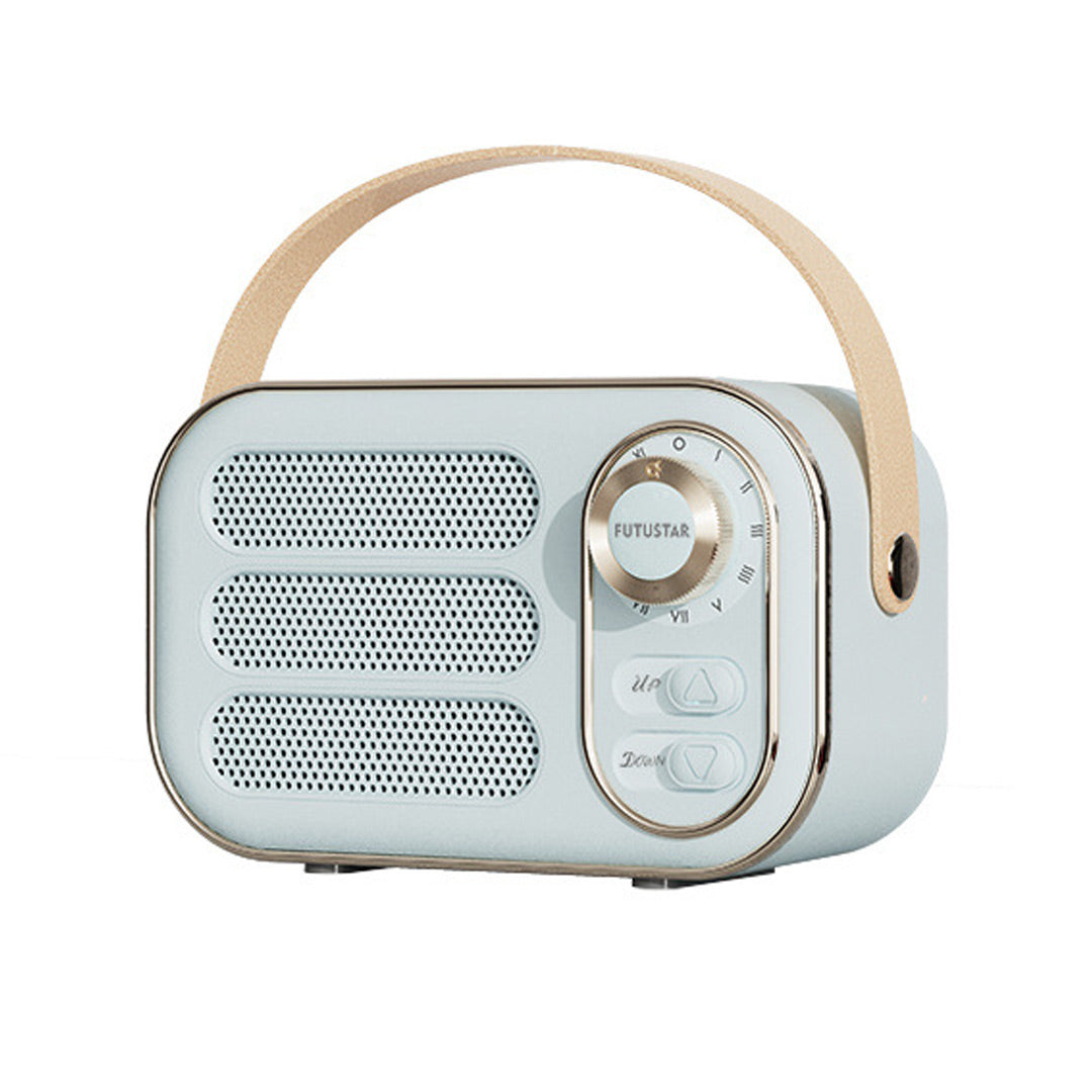 Altavoz Bluetooth inalámbrico portátil retro