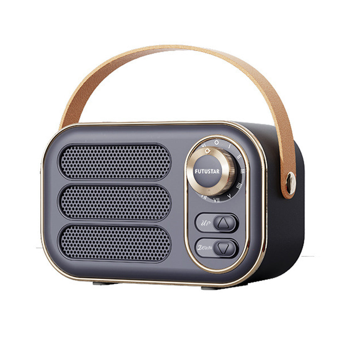 Altavoz Bluetooth inalámbrico portátil retro