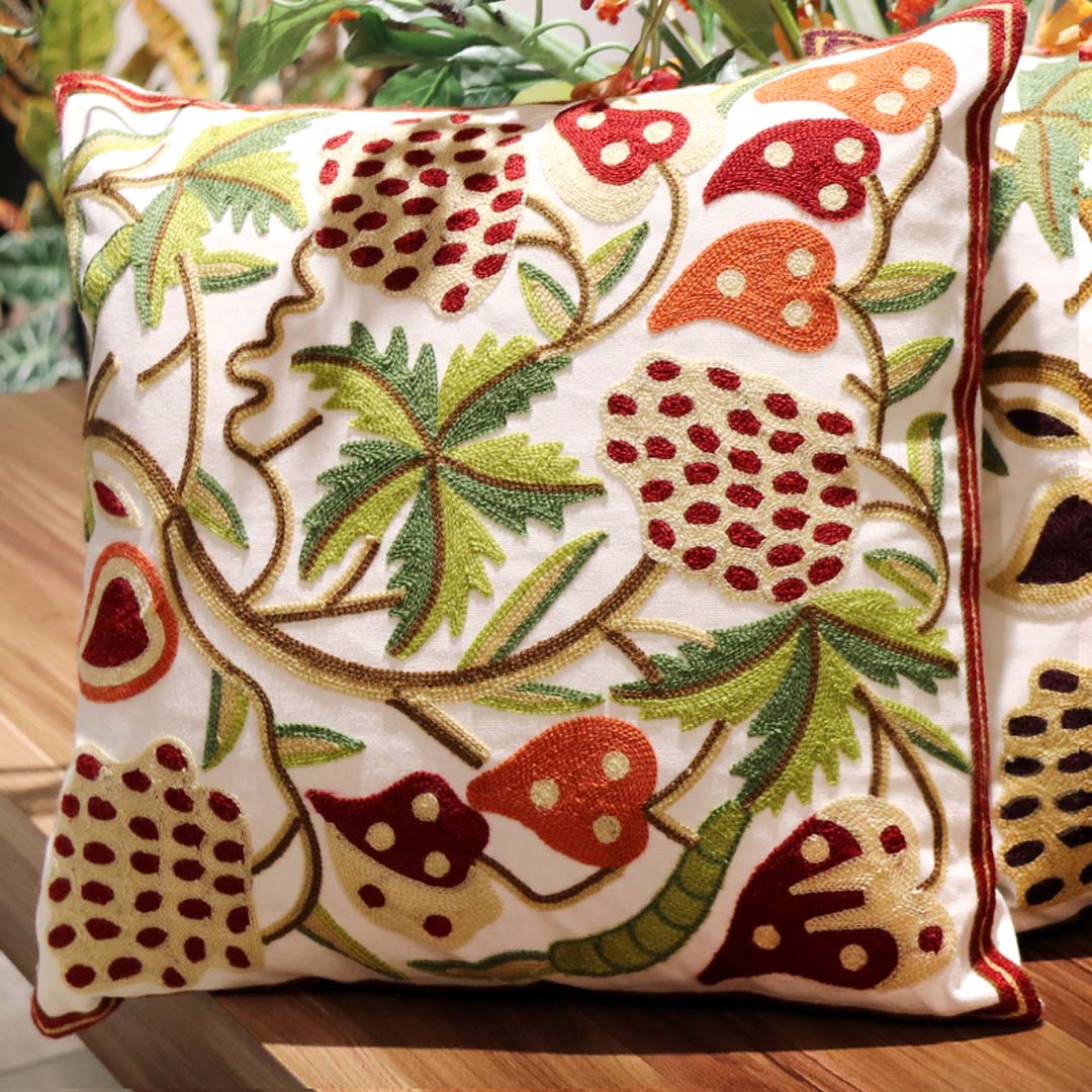 Embroidery Pillow Covers