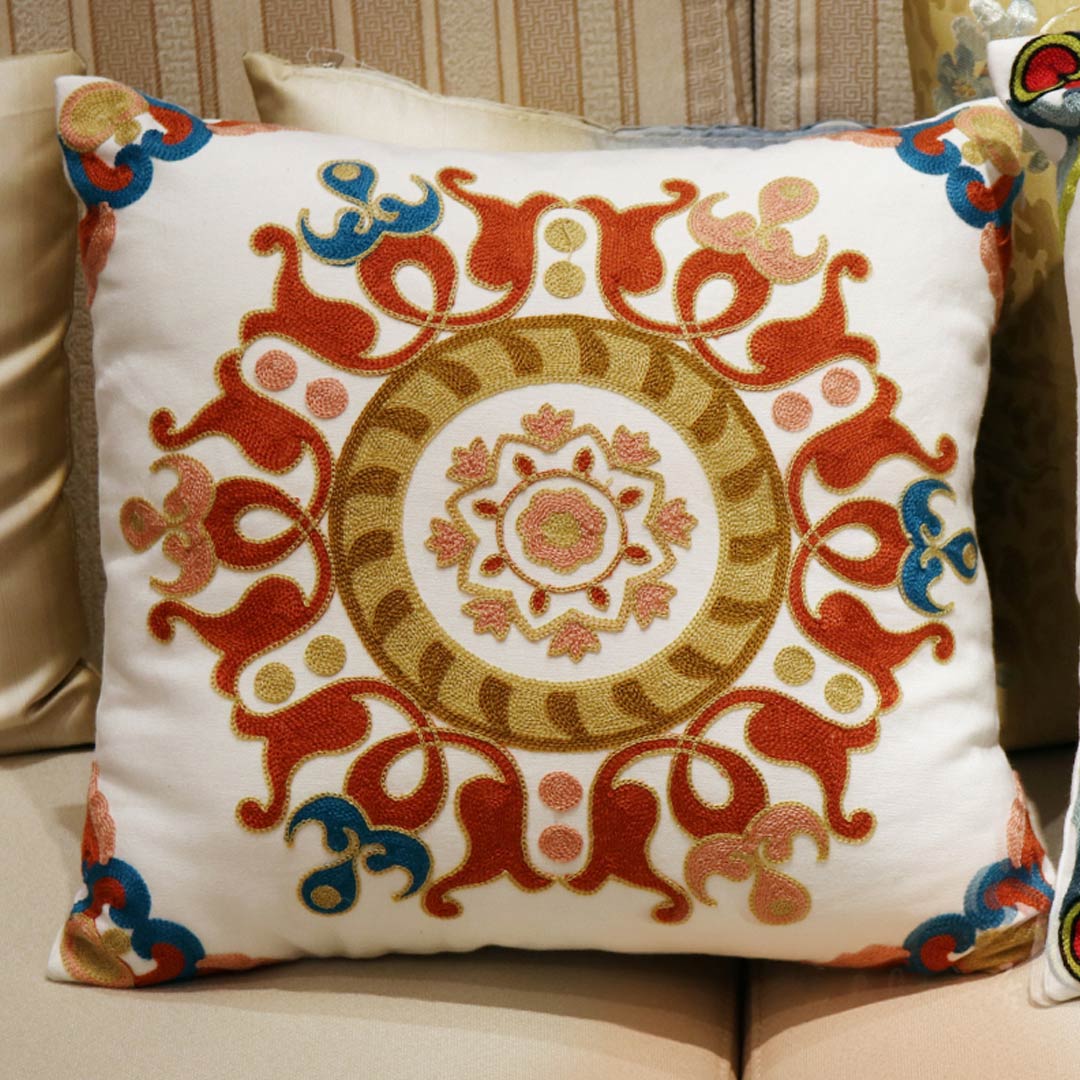 Embroidery Pillow Covers