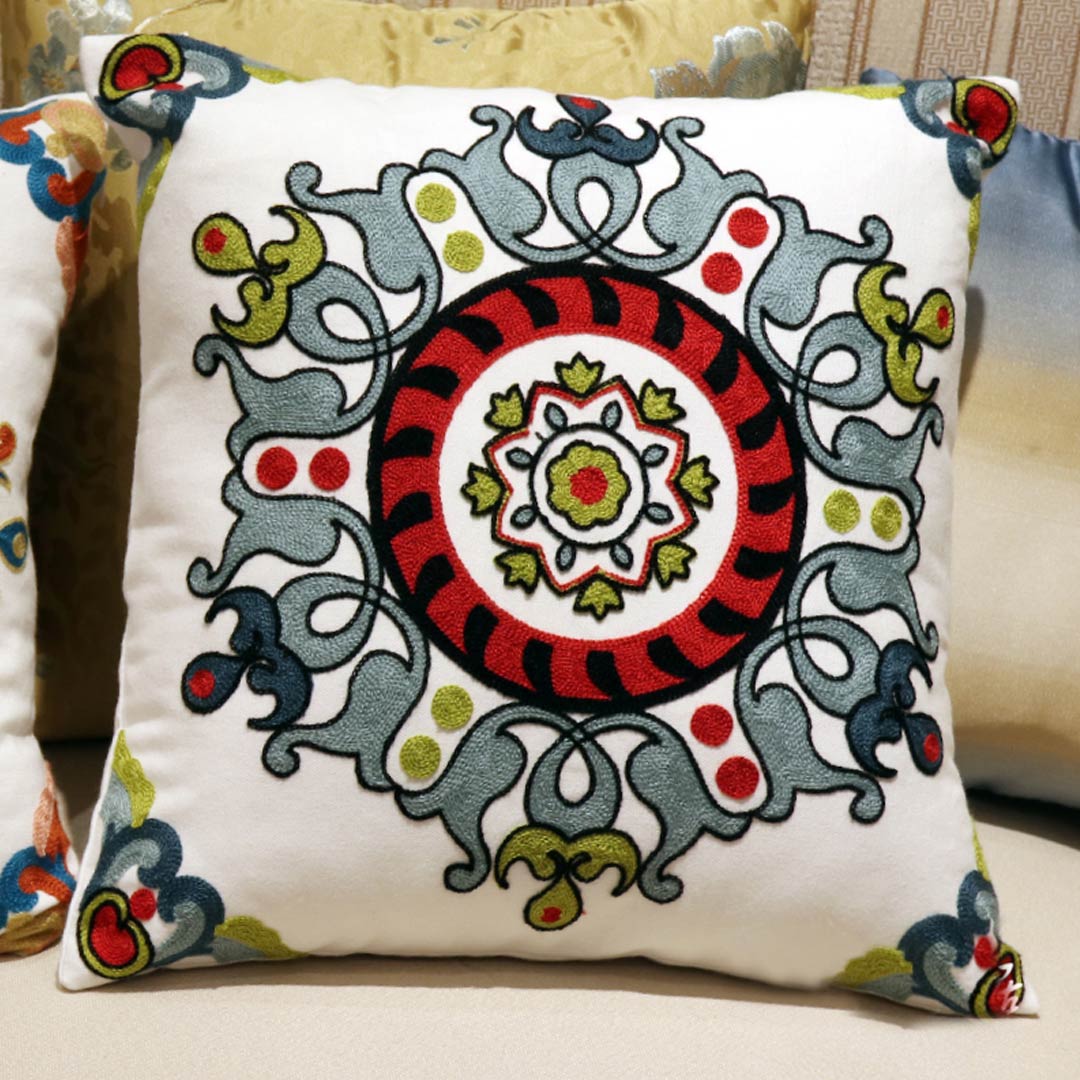 Embroidery Pillow Covers