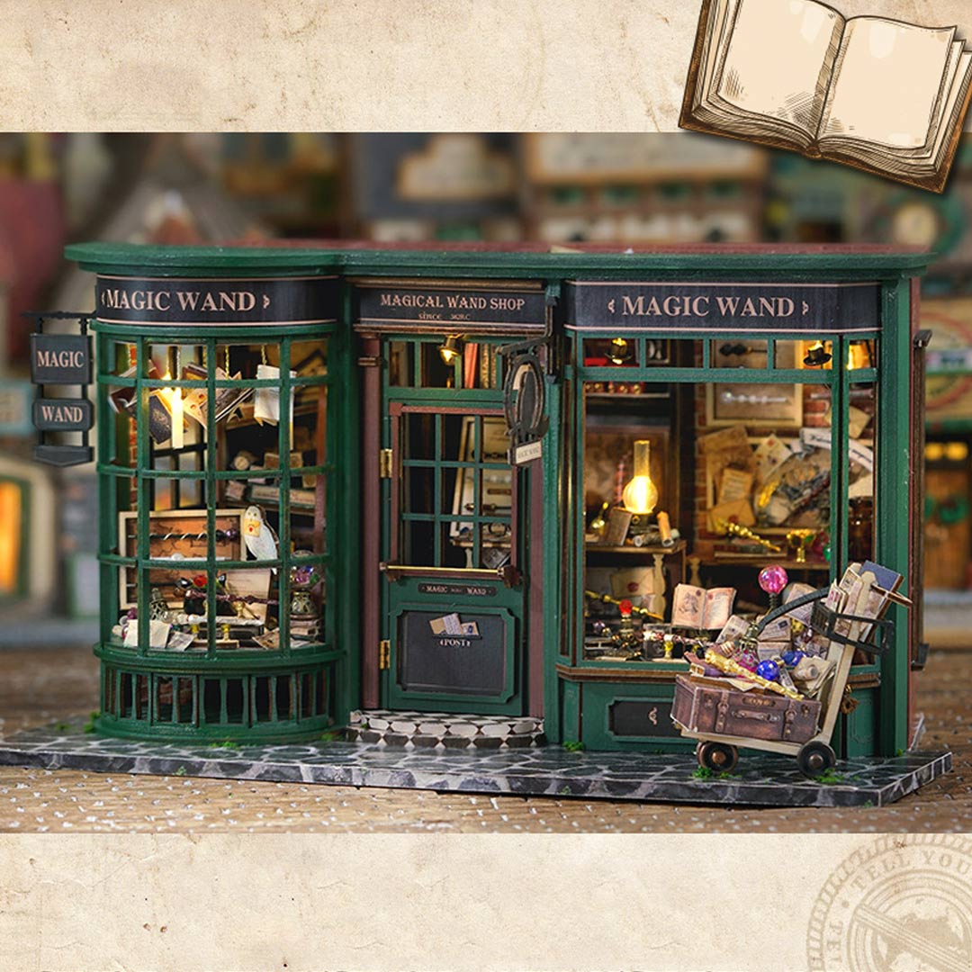 Magic Shop DIY Miniature Dollhouse Kit