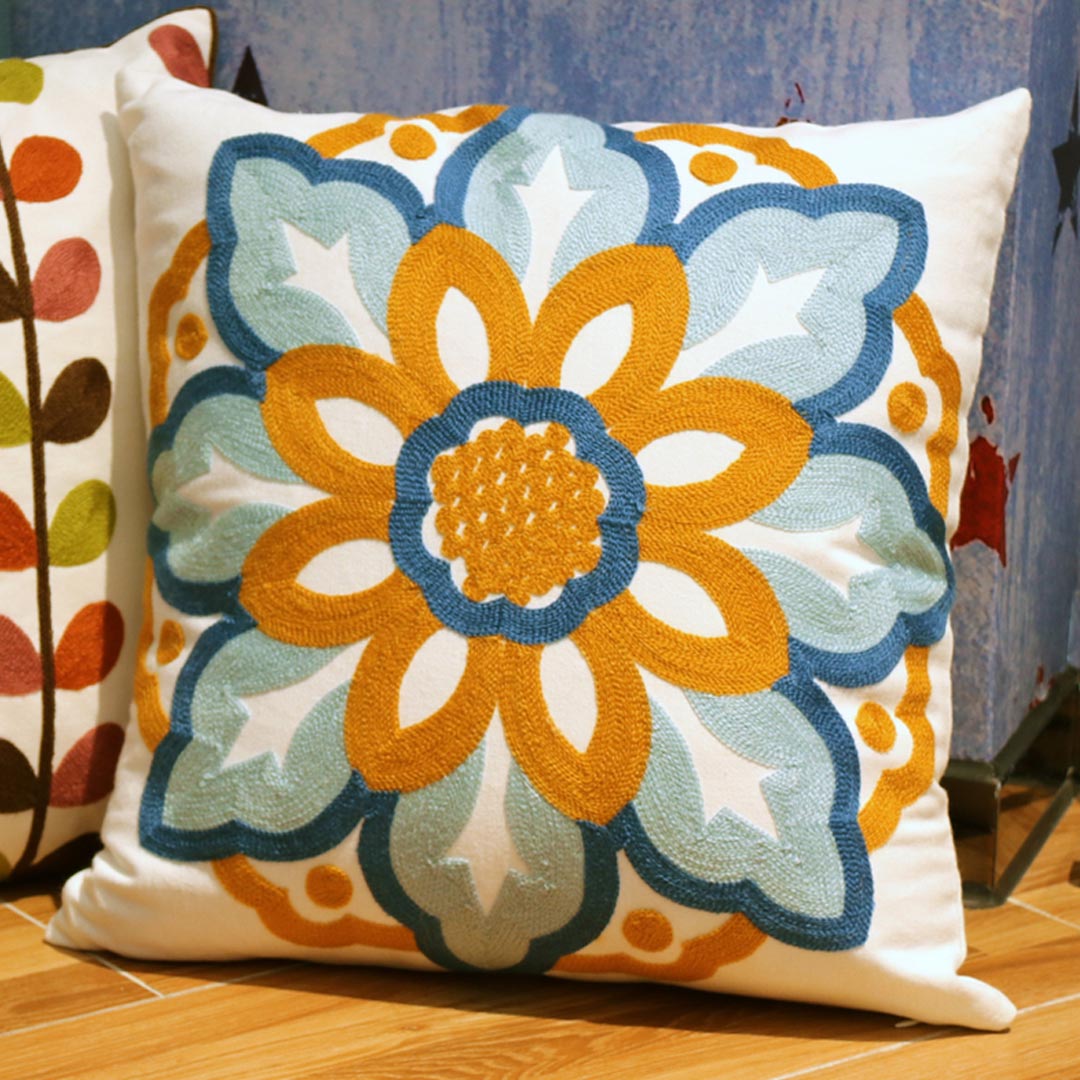 Embroidery Pillow Covers