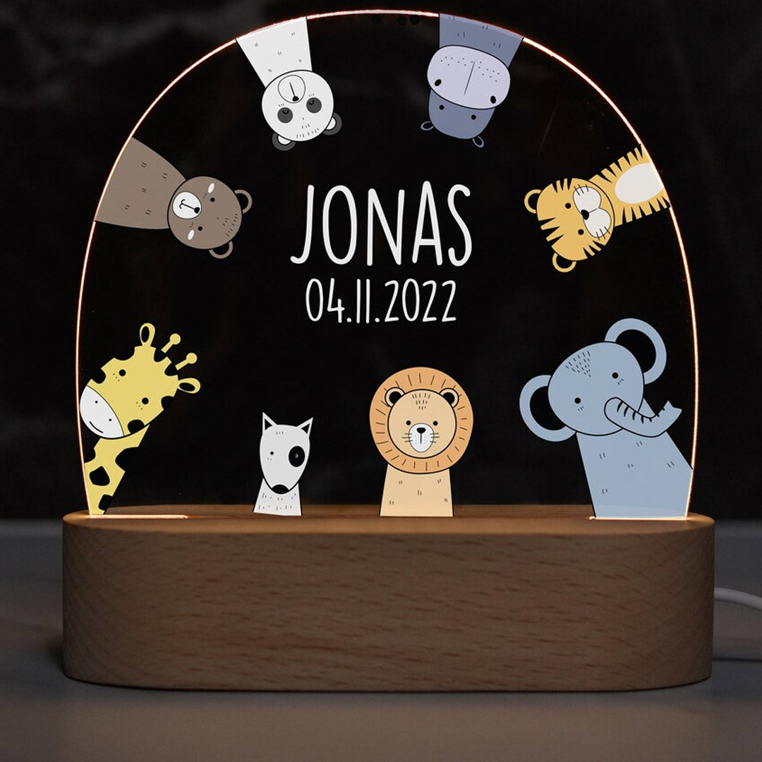 Personalized Cute Night Light