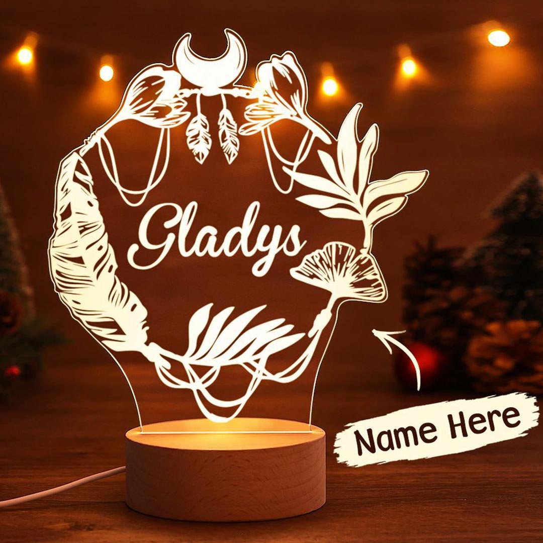 Personalized Dream Catcher Night Light