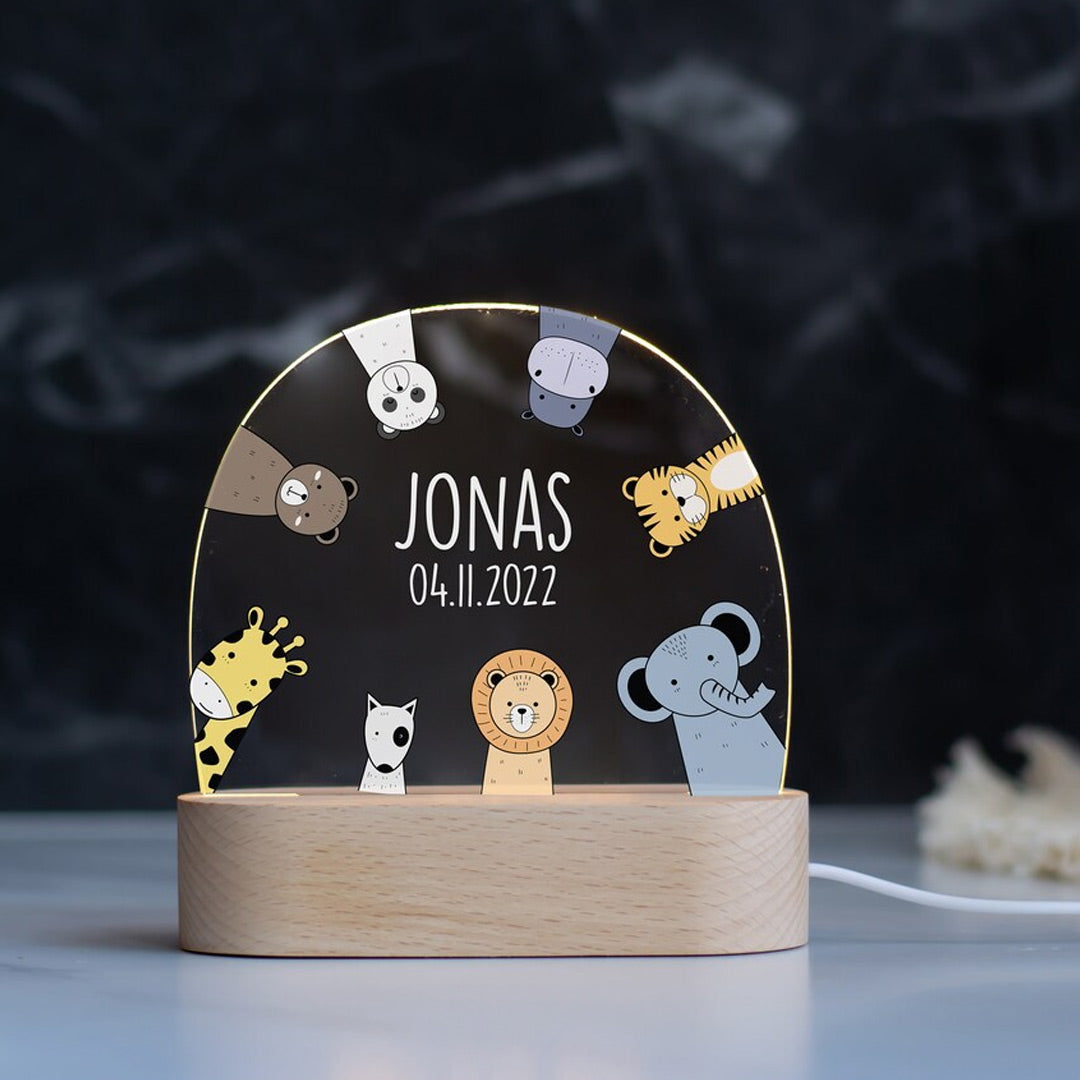 Personalized Cute Night Light