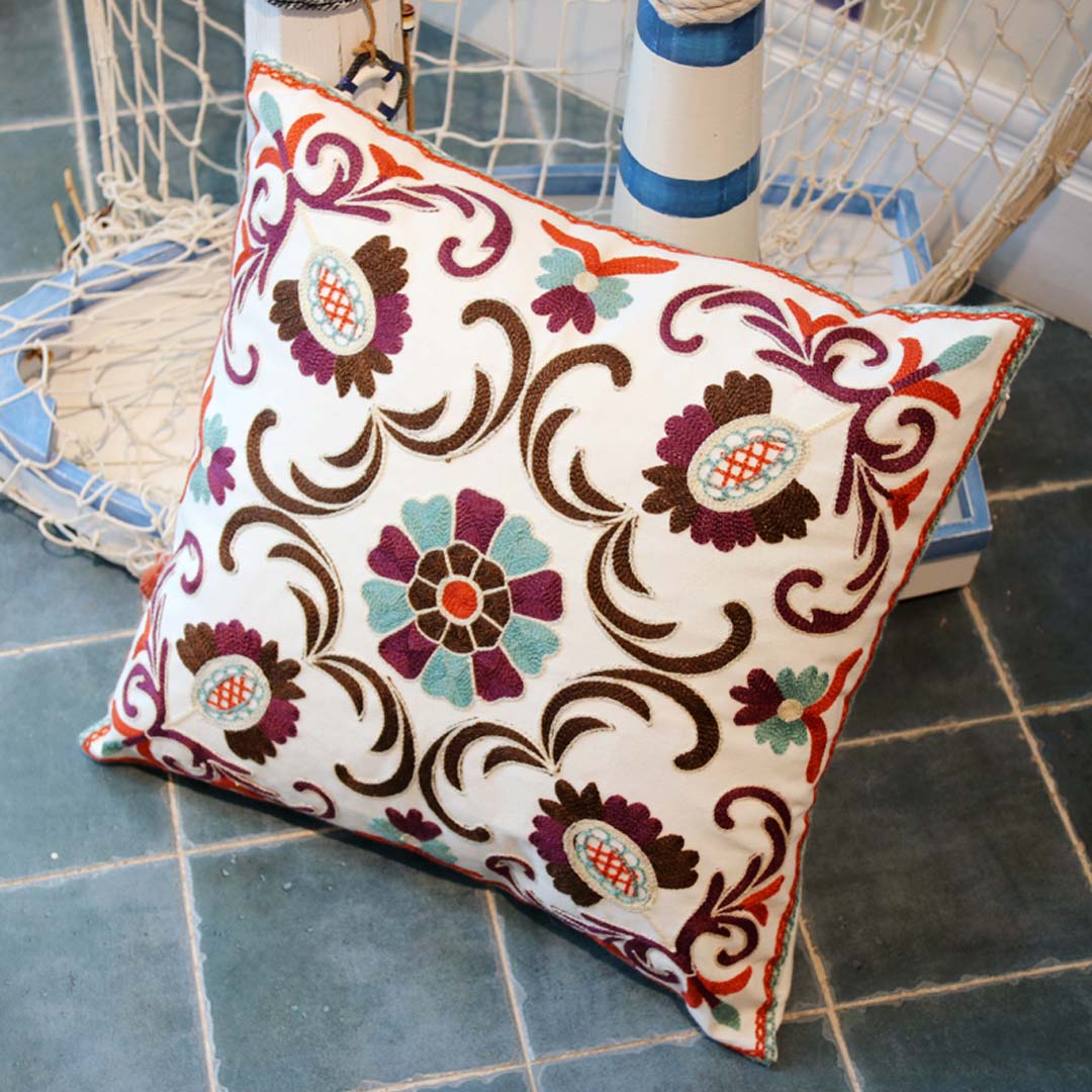 Embroidery Pillow Covers