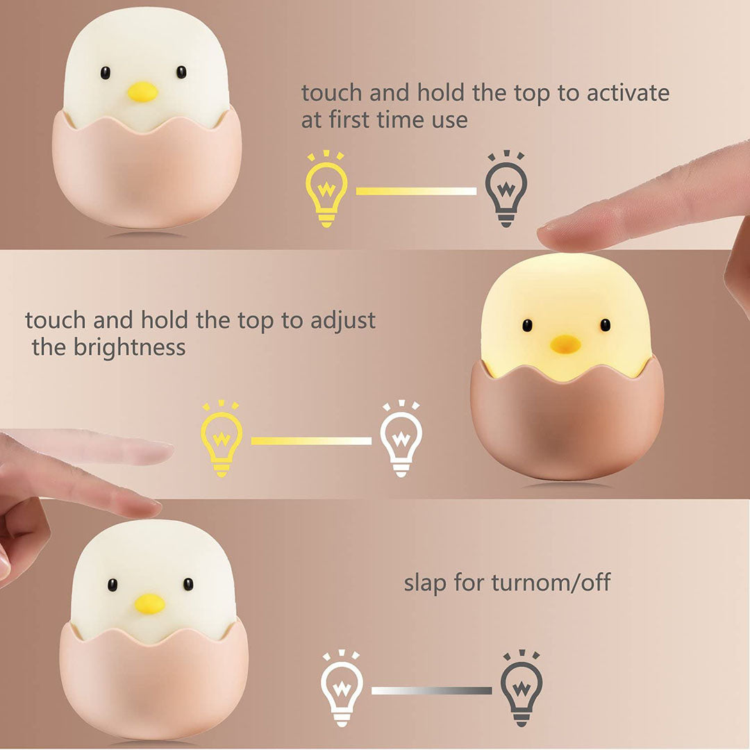 Egg Shell Chick Night Light