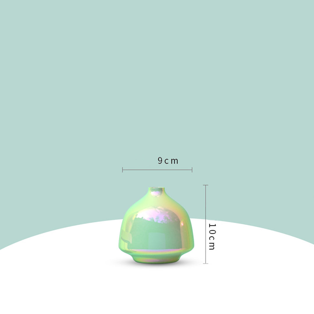 Kreative Regenbogen-Keramikvase