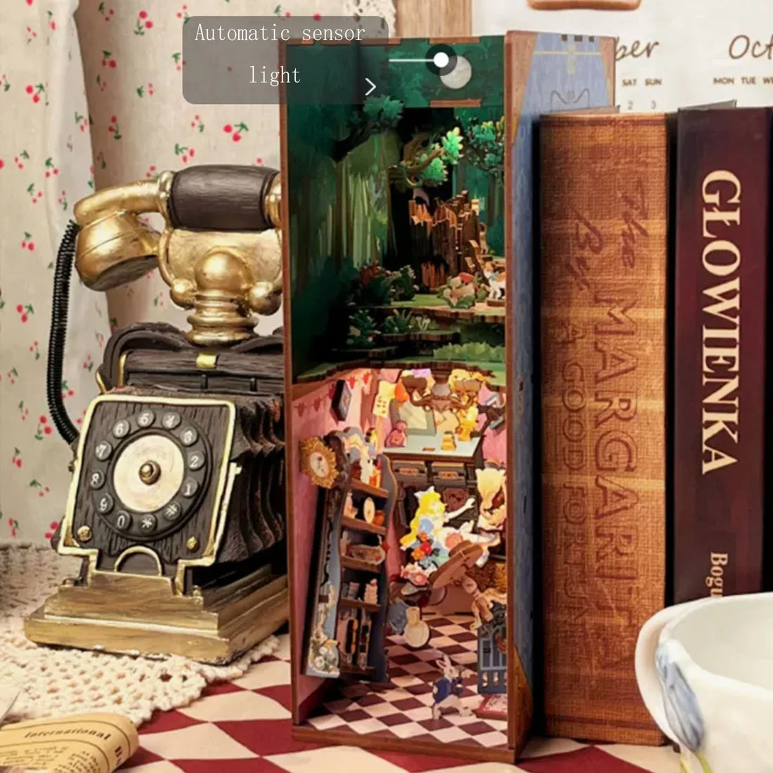 Alice in Wonderland DIY Book Nook Kit