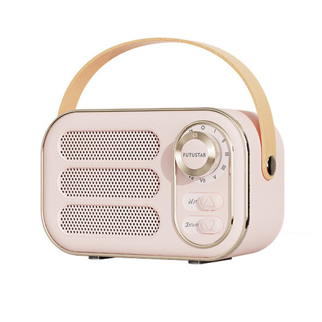 Altavoz Bluetooth inalámbrico portátil retro