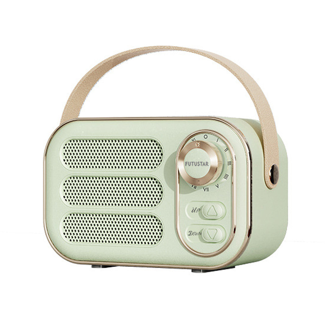 Altavoz Bluetooth inalámbrico portátil retro