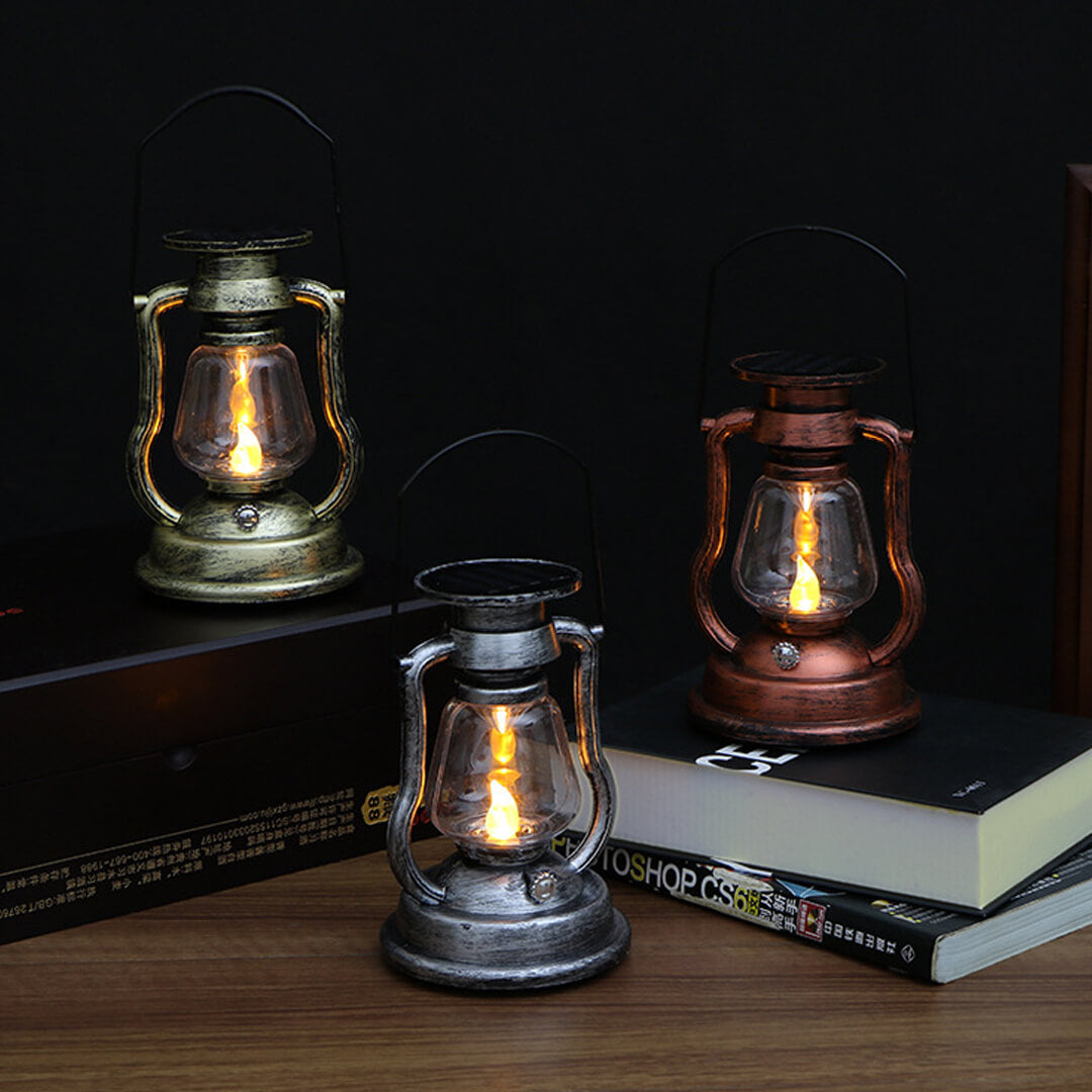 Retro-Solargarten-Dekorations-LED-Lampe