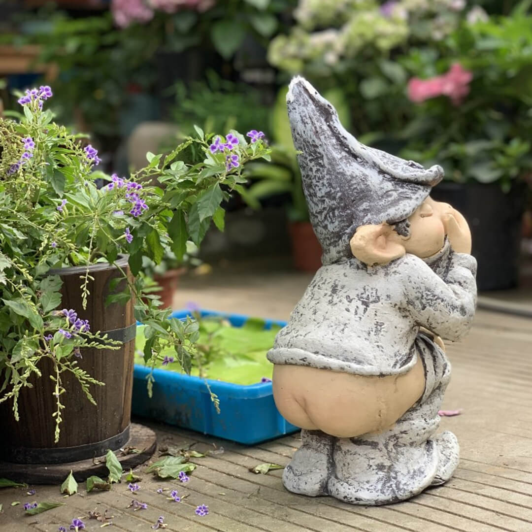 Gartenarbeit Elf Charakter Statue Dekoration
